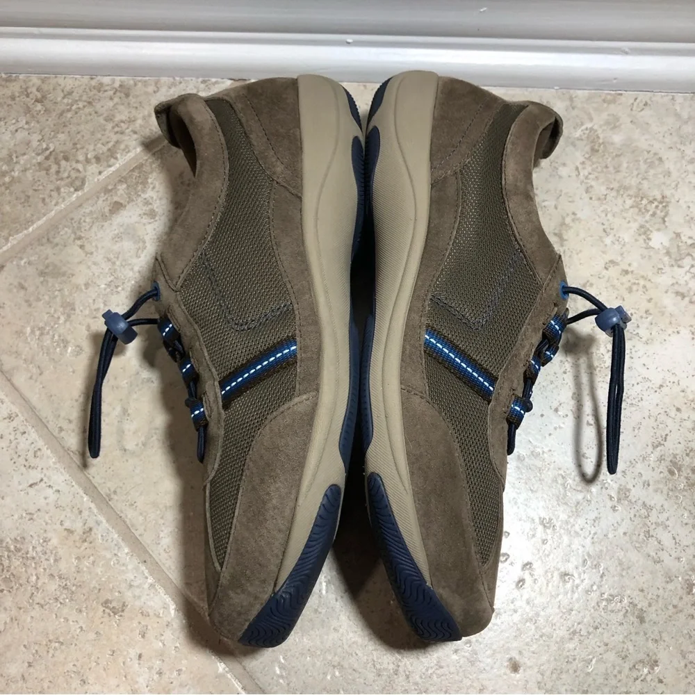 Dansko‎ Helen Women's Brown Suede Bungee Sneakers Shoes 40 US 9.5-10
